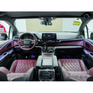 Новый автомобиль Toyo-ta бизнес-Автомобиль Mpv высокого класса Senna High-top Красный интерьер модифицированный автомобиль - Product Image 4