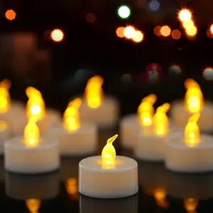 Candele luminose da tè all'ingrosso a batteria Diwali Diya Design Hanukkah candele Deepavali decorazione luce