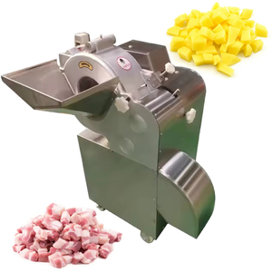 Máquina Cortadora de Frutas y Verduras de Alta Calidad, Función de Cortadora de Carne en Cubos para Plantas de Procesamiento de Frutas, 1 Año de Garantía - Product Image 1