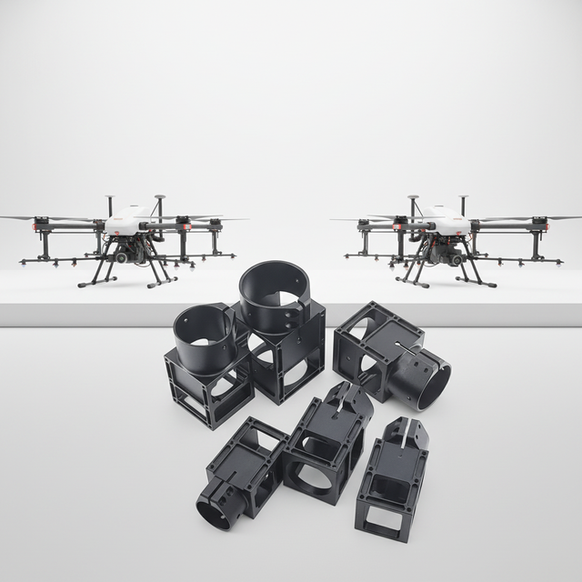 Plant Protection Machine Folding Fixed Seat Fuselage Connector Arm Aluminum Alloy 35mm 40mm