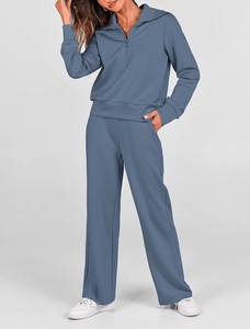 Chándal Deportivo Informal de Algodón 100% para Mujer, Diseño Personalizado, Ropa Deportiva de Invierno a Precio Económico - Product Image 2