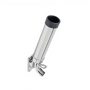 Support de canne à pêche encastré en acier inoxydable ISURE MARINE, état neuf, pour matériel marin, yacht - Product Image 3