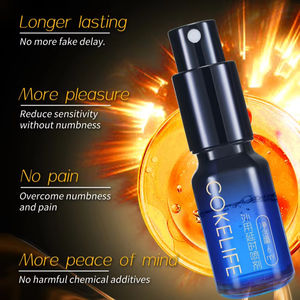 CokeLife 6ml ISO 9001OEM Spray Sexual de Larga Duración, Fácil de Llevar, Extracto Herbal, Spray Retardante para Hombres, Alta Calidad - Product Image 1