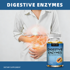 Enzimas Digestivas en Cápsulas Blandas, 120 Unidades, Lipasa de Papaya, Suplemento Dietético para Apoyar la Salud Digestiva - Product Image 4