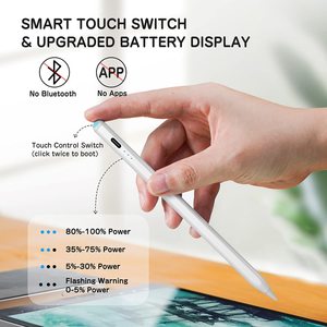 Penna Stilo a Ricarica Rapida per <span class=keywords><strong>Apple</strong></span>, Scrittura Fluida, Tre Indicatori, Penna Magnetica Touch per <span class=keywords><strong>Apple</strong></span> iPad Pro - Product Image 4
