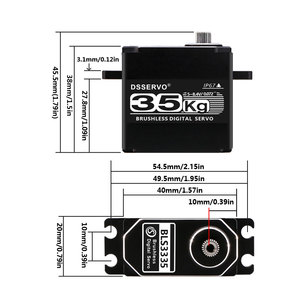 Servo Dsservo BLS3335 de 35 KG, Motor sin Escobillas a Prueba de Agua para Autos RC Baja 1/8, 1/10, 1/12 y Robótica - Product Image 4