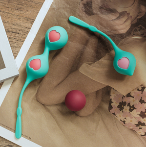 Bolas de <span class=keywords><strong>Kegel</strong></span> para hacer ejercicio Vaginal para mujeres, juguete sexual de silicona para Exceriser de la Vagina - Product Image 5