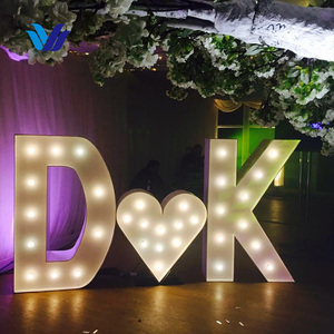 Letras Luminosas LED HONGSEN con la Palabra LOVE, Bombillas Grandes con Números para Decoración de Bodas, Interior/Exterior, para Centros Comerciales y Parques - Product Image 5
