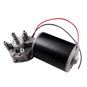 Transmission Gearbox Reduction High Torque D76R D76L DC 12v24v Reduction Motor Worm Gear Motor 24V 12 Volt - Product Image 6