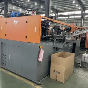 Nieuwe Volautomatische High-Speed 6-Cavity Pet Plastic Fles Blaasgietmachine Roterende Type Stretch Blow Moulding Machines