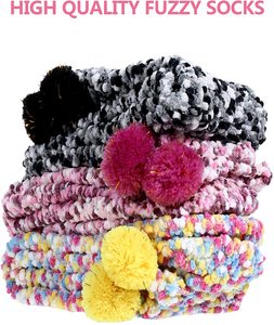 Torta fatto da te letto interno accogliente in <span class=keywords><strong>pile</strong></span> invernale soffice e soffice calze pelose donna ragazze donna con scatole regalo involucri per Cupcake - Product Image 4