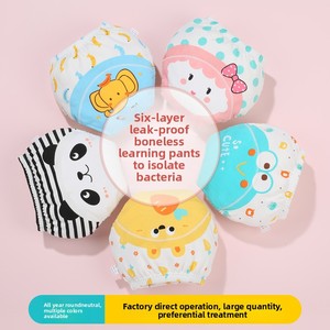 Culottes d'apprentissage lavables et respirantes pour bébés filles et garçons, anti-fuites, idéales pour l'été - Product Image 3