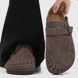 Mocassins Birkenstock pour Hommes Printemps-Été-Automne 2026 à Semelle Épaisse Décontractés à Enfiler Bout Rond Confortables et Légers - Product Image 1