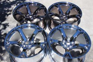 Jantes forgées SW V1 Triple Chrome 5x114.3 19 pouces 19x9.5 19x10.5 ET+23 pour 370z 350z Q50 Q60 G37 G35 Z33 Lexus - Product Image 3