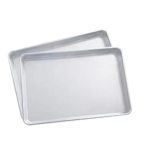 Thương Mại Kích Thước Đầy Đủ Nhôm Khay Đục Nhôm Lò Nướng Khay Bakeware Tấm Chảo Nướng Khay Cho Bánh Mì - Product Image 1