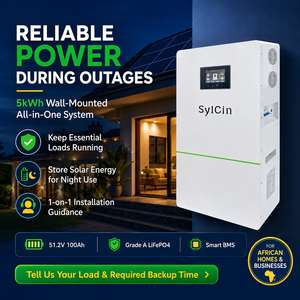 แบตเตอรี่ลิเธียม 5kWh 48v200ah สำหรับระบบโซลาร์เซลล์ 10kWh 15kWh แบบติดผนัง พร้อมระบบจัดการแบตเตอรี่อัจฉริยะ (Smart BMS) - Product Image 1