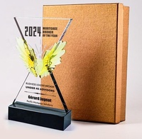 Хрустальная награда Honor of Crystal 2025: Новый дизайн, медаль «Радуга», награда из стекла K9, бизнес-подарок, трофей
