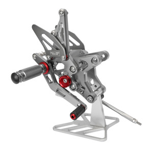 Reposapiés Traseros Ajustables CNC para Motocicleta, Compatibles con <span class=keywords><strong>Kawasaki</strong></span> <span class=keywords><strong>Ninja</strong></span> ZX-6R ZX636 2007-2008 - Product Image 5