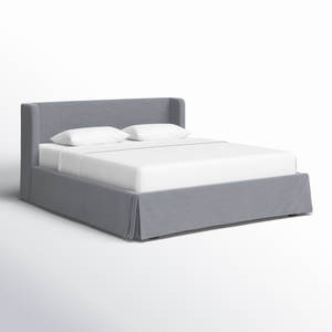 Diseño moderno Cama tapizada cómoda y elegante - Product Image 5