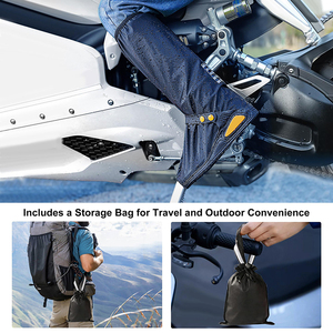 Copriscarpe Impermeabili Professionali per Moto, Riutilizzabili, Riflettenti, ad Alta Visibilità per la Guida all'Aperto - Product Image 5