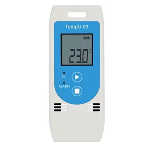 USB טמפרטורה ולחות מקליט PDF נתונים לוגר GSP Tempu03