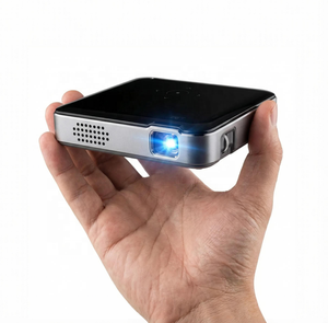 Mini projecteur 4K, compatible avec les films, cinéma intelligent à domicile, jeux, réunions, vidéo portable en extérieur, projecteur pour téléphone portable, batterie intégrée - Product Image 1