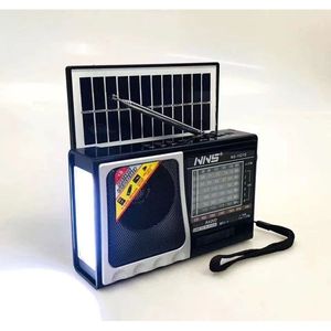 วิทยุพกพา NNS พร้อมแผงโซลาร์เซลล์และไฟฉายสำหรับใช้งานกลางแจ้ง - Product Image 1