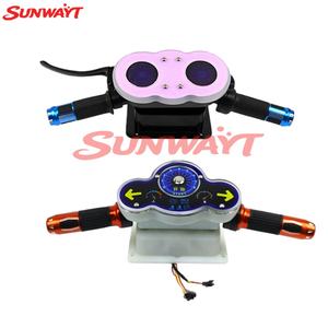 Pièces de machine d'arcade de course, simulateur de course de moto à monnayeur pour enfants, console de jeu vidéo, volant - Product Image 2