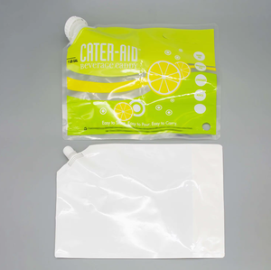 Bolsa de bebidas de jugo de pie de grado alimenticio bolsa de bebida desechable de 1 galón con Spiget - Product Image 1
