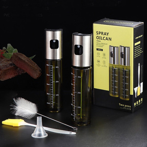 Spruzzatore di <span class=keywords><strong>Olio</strong></span> in Vetro <span class=keywords><strong>per</strong></span> Alimenti, 2 Pezzi, Verde con Protezione UV, Bottiglia Spray <span class=keywords><strong>per</strong></span> <span class=keywords><strong>Friggitrice</strong></span> <span class=keywords><strong>ad</strong></span> <span class=keywords><strong>Aria</strong></span> e Cucina - Product Image 3