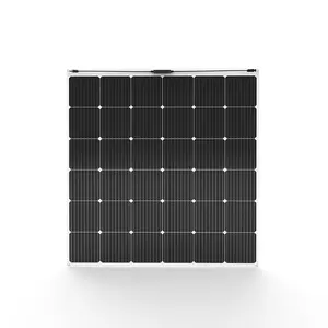 高效ETFE柔性太阳能电池板100w 140w 200w 380w 445w单声道柔性太阳能电池板