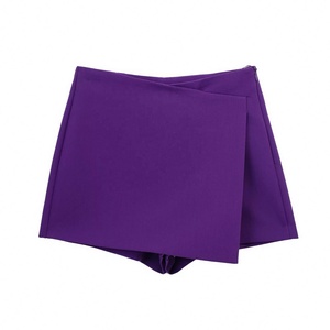 Fabricantes al por Mayor de Culottes Cortos Asimétricos Casuales de Moda - Product Image 1
