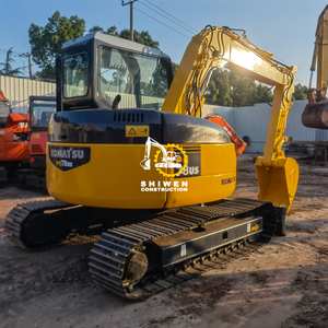 Miniexcavadora usada Komatsu de gran oferta, hoja excavadora con motor de núcleo y componentes de bomba, con motor y bomba - Product Image 3