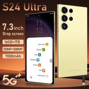 S24 Ultra Telefono per Anziani 5G, Schermo Grande da 7,3 Pollici, Batteria <span class=keywords><strong>a</strong></span> Lunga Durata 8000mAh, 16GB 1TB, Facile da Usare, Sblocco con Riconoscimento Facciale e Impronta Digitale, Conveniente e Semplice - Product Image 4