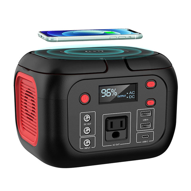 High Quality Portable Power Station 110V/220V AC with Lithium Battery Solar Panel & Car Inverter 42000mAh Modified Sine Wave