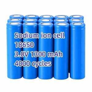 Batteria 18650 3.1V 1300 MAh 1.3Ah agli ioni di <span class=keywords><strong>sodio</strong></span> 4000 volte ciclo 18650 batteria agli ioni di <span class=keywords><strong>sodio</strong></span> in <span class=keywords><strong>vendita</strong></span> - Product Image 1