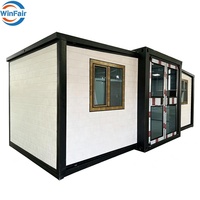 Villa Modulaire Préfabriquée WinFair de 10 pieds avec Cuisine et Salle de Bain pour Camping en Plein Air / Bureau Minier