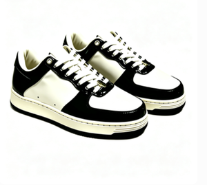 NUEVOS Zapatos Deportivos Casuales KJ Estilo <span class=keywords><strong>Dunk</strong></span> 2027 para Jóvenes, Negros con Contraste, de Caña Baja y Resistentes al Desgaste - Product Image 4