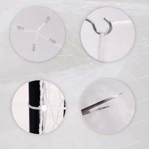 Durable White Nylon Monofilament Transparent <strong>Mesh</strong> Balcony Safety Cat Net With Custom Cutting Processing Service - Product Image 5