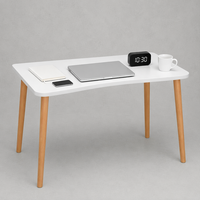 Bureau d'ordinateur économique et peu encombrant, table d'écriture pour maison locative, dortoir, chambre, bureau d'étude pour étudiant, sans installation