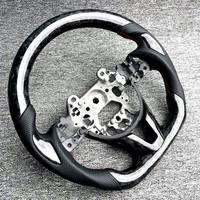 Setir Mobil Mazda AXELA Berbahan Kulit Berlubang Serat Karbon Forged Berkualitas Tinggi, Laris Terjual