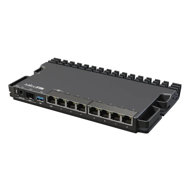 MikroTik RB5009UG+S+IN 9-Port 10G SFP+ 2.5G PoE Quad-Core 1GB RAM ROS V7 Enterprise Home Lab Router