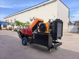 Điện Trailer gắn micro BƠM BÊ TÔNG đơn vị động cơ mới mang 20m vận chuyển dọc các tính năng sản phẩm Máy BƠM BÊ TÔNG - Product Image 3