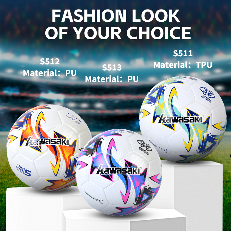 Kawasaki S513 Soccer Ball - Durable & Stylish Performance