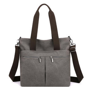 Nouvelle tendance de la mode sac à bandoulière multi-poches grande capacité pour femmes sac à bandoulière décontracté à la main - Product Image 2