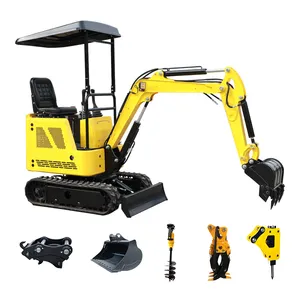 China Wholesale micro pelle excavators-for-sale Engine Diesel mini 0.8 ton 1 ton ce excavator