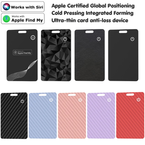 Tarjeta de seguimiento ultrafina con función Buscar de iOS, localizador recargable, tarjeta inteligente tipo AirTag para equipaje, tarjeta de crédito, pasaporte - Product Image 2
