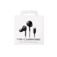 Casque filaire USB C, écouteurs de type C, casque de jeu intra-auriculaire avec microphone pour Samsung Galaxy Note 10 20 S24 ultra