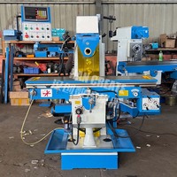 HanCreate China X6132 X6140 Manuelle Horizontale Fräsmaschine mit Neuem Drehtisch