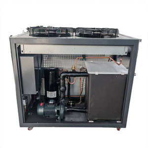 Enfriador de tornillo pequeño hecho a medida de 5HP, refrigerado por aire y agua, para uso industrial en fábricas, ahorro de energía, R-410A, 380V - Product Image 4